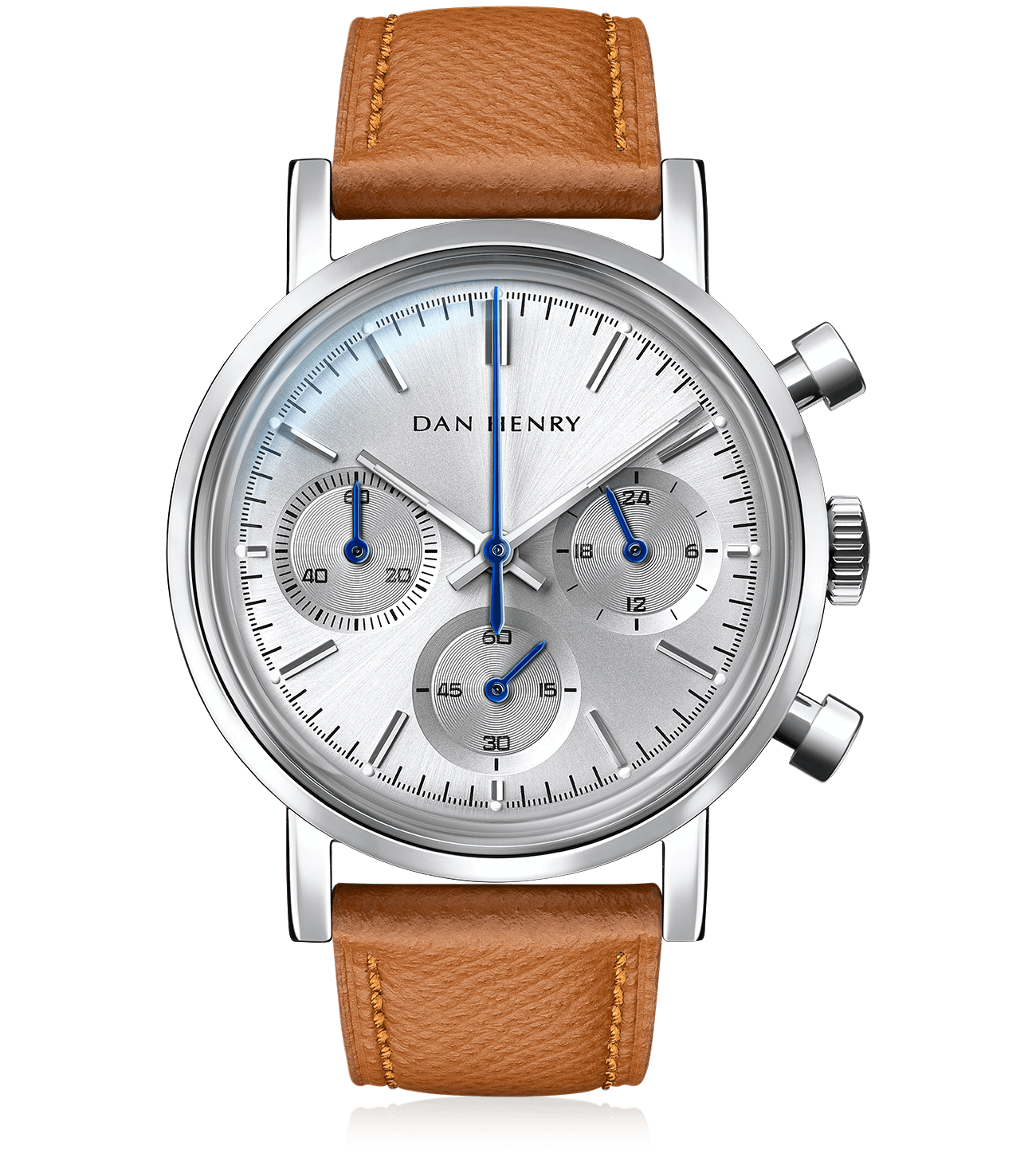 Silver Tricompax / 36mm / No Date