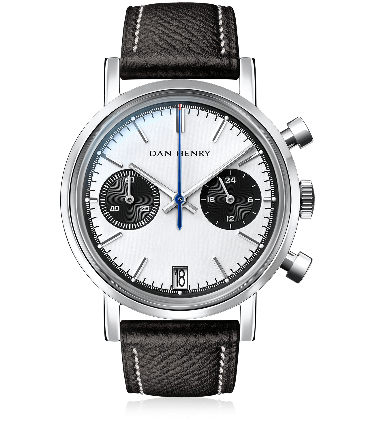 White Panda Bicompax / 36mm / Date