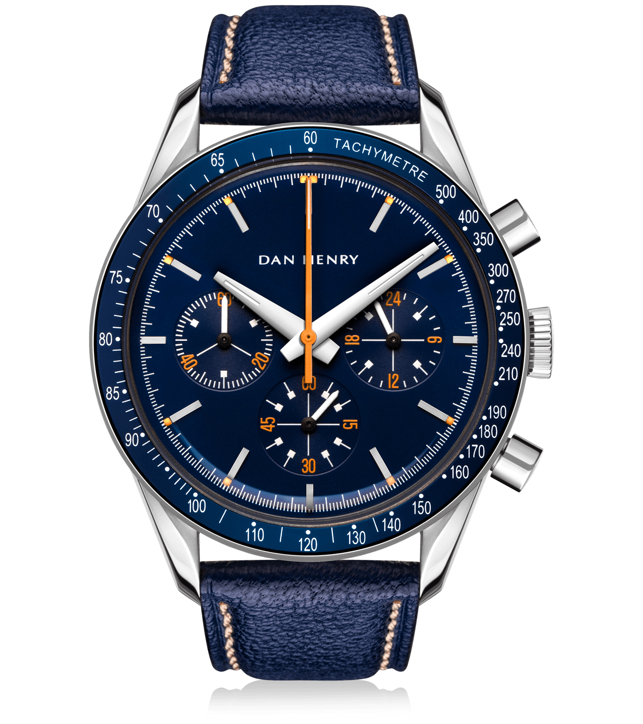 Blue / 39mm / No Date