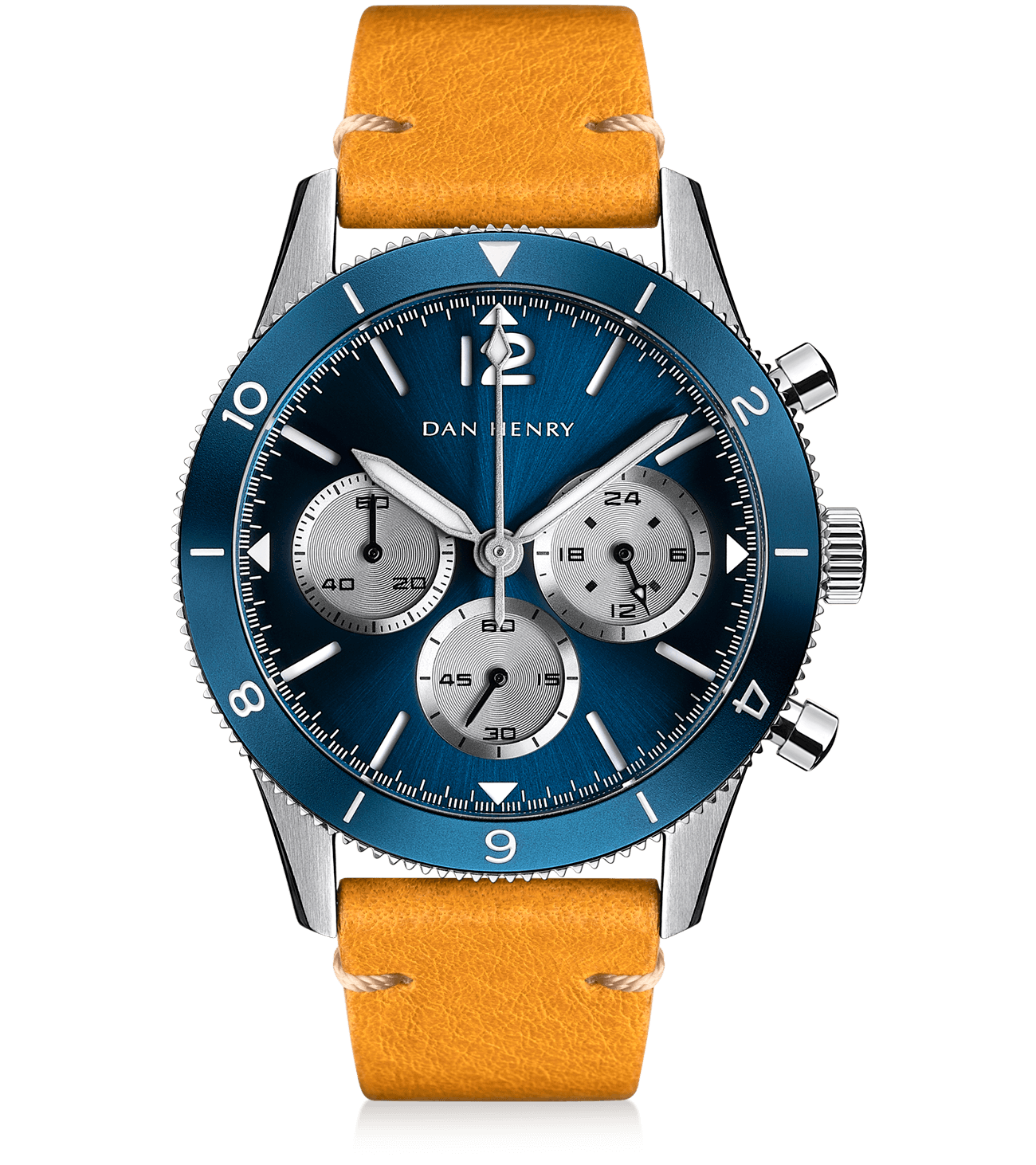 Blue / 40mm / No Date