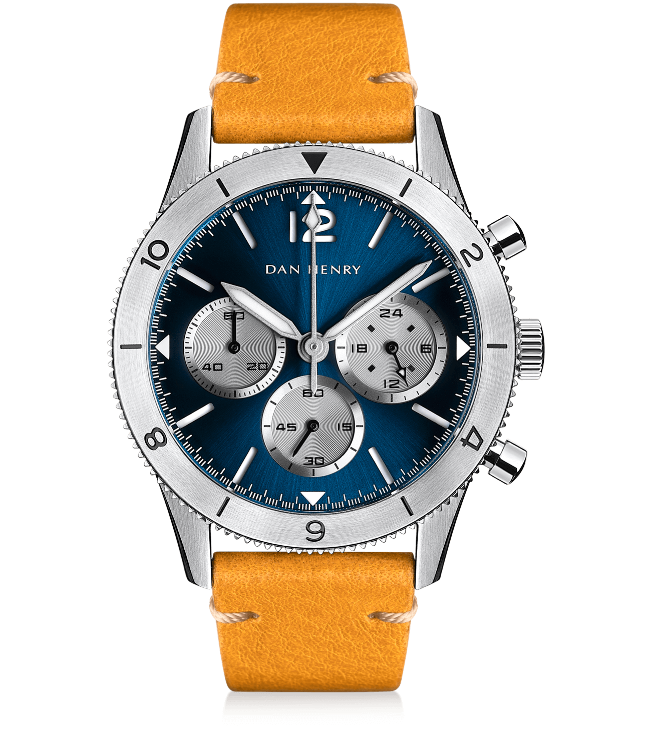 Blue Steel / 40mm / No Date