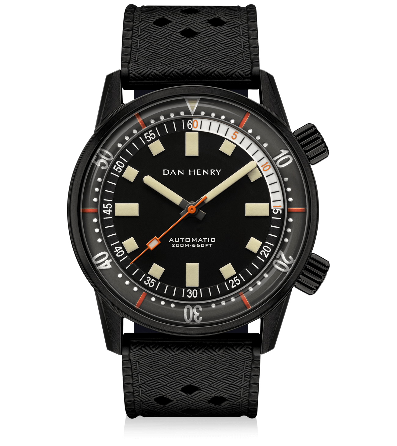 Black / 40mm / No Date