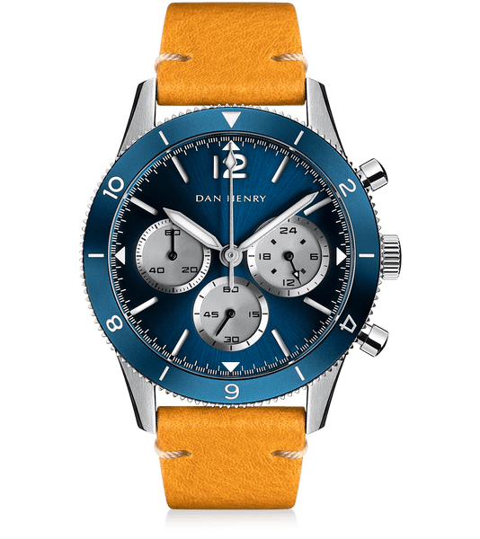 1963 Pilot Chronograph Dan Henry Vintage Watches