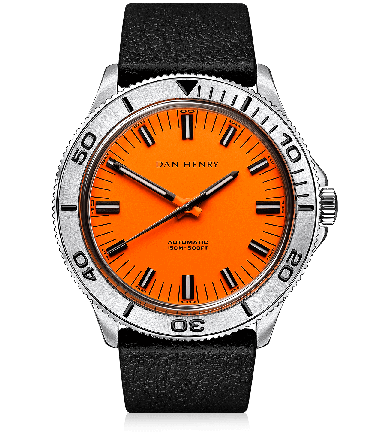 Orange Steel / Automatic / Regular / 39mm / No Date