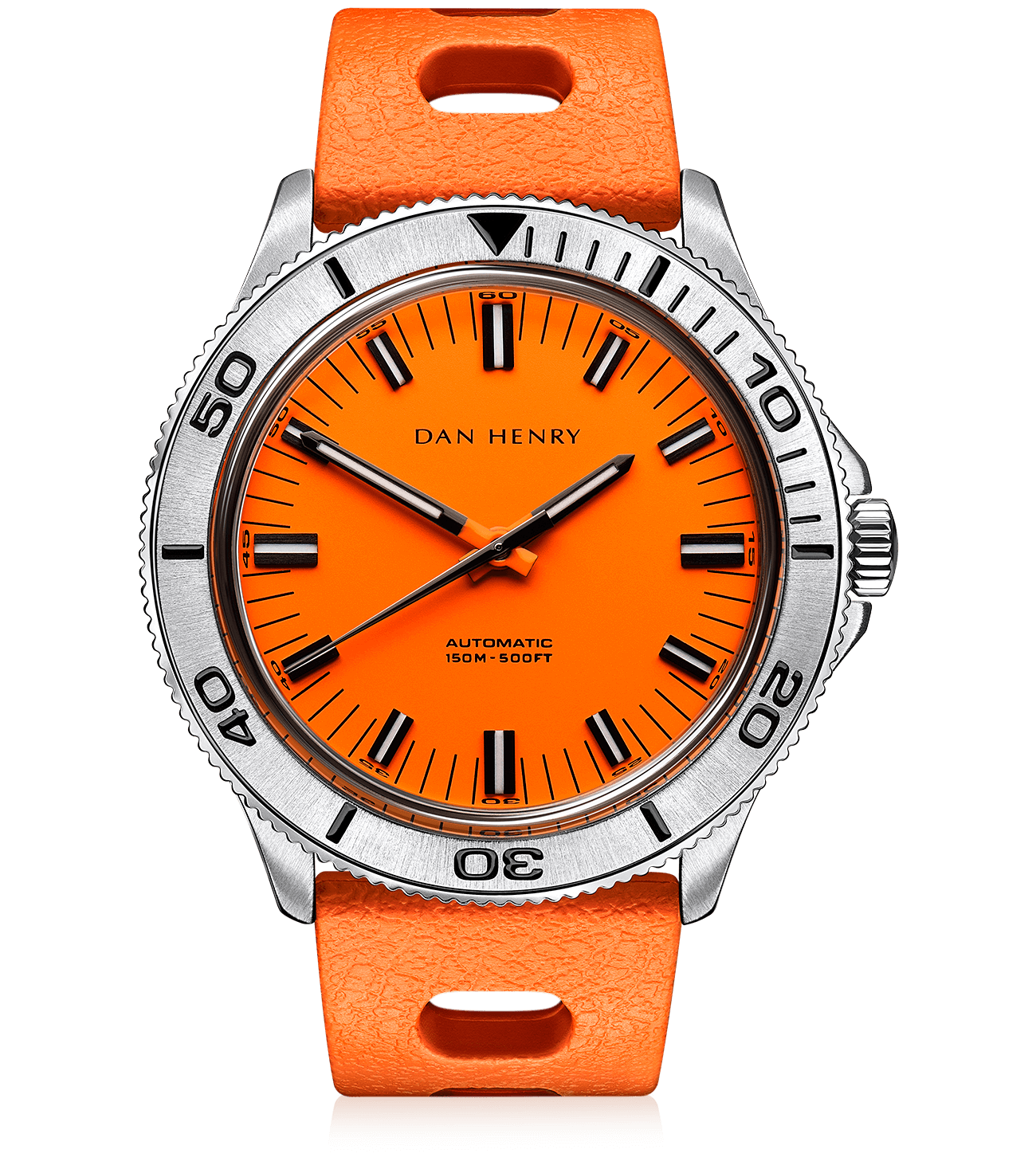 Orange Steel / Automatic / Tropic / 39mm / No Date