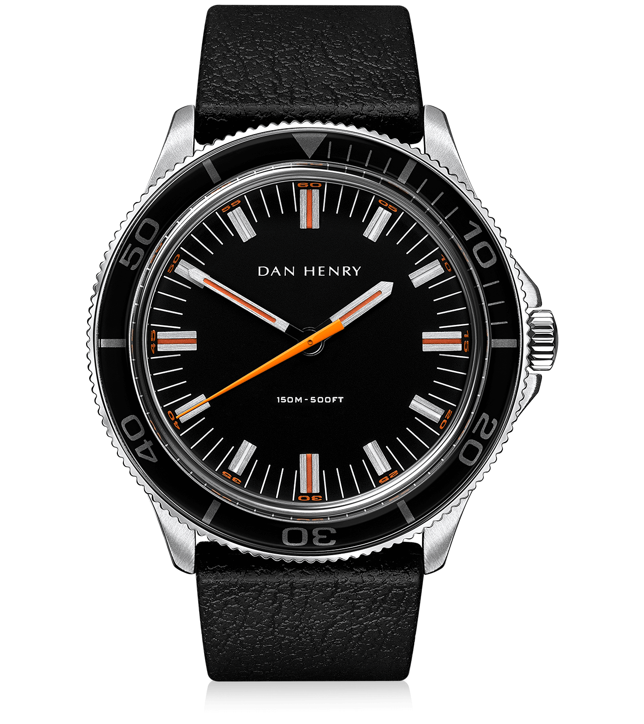 Black / Quartz / Regular / 39mm / No Date