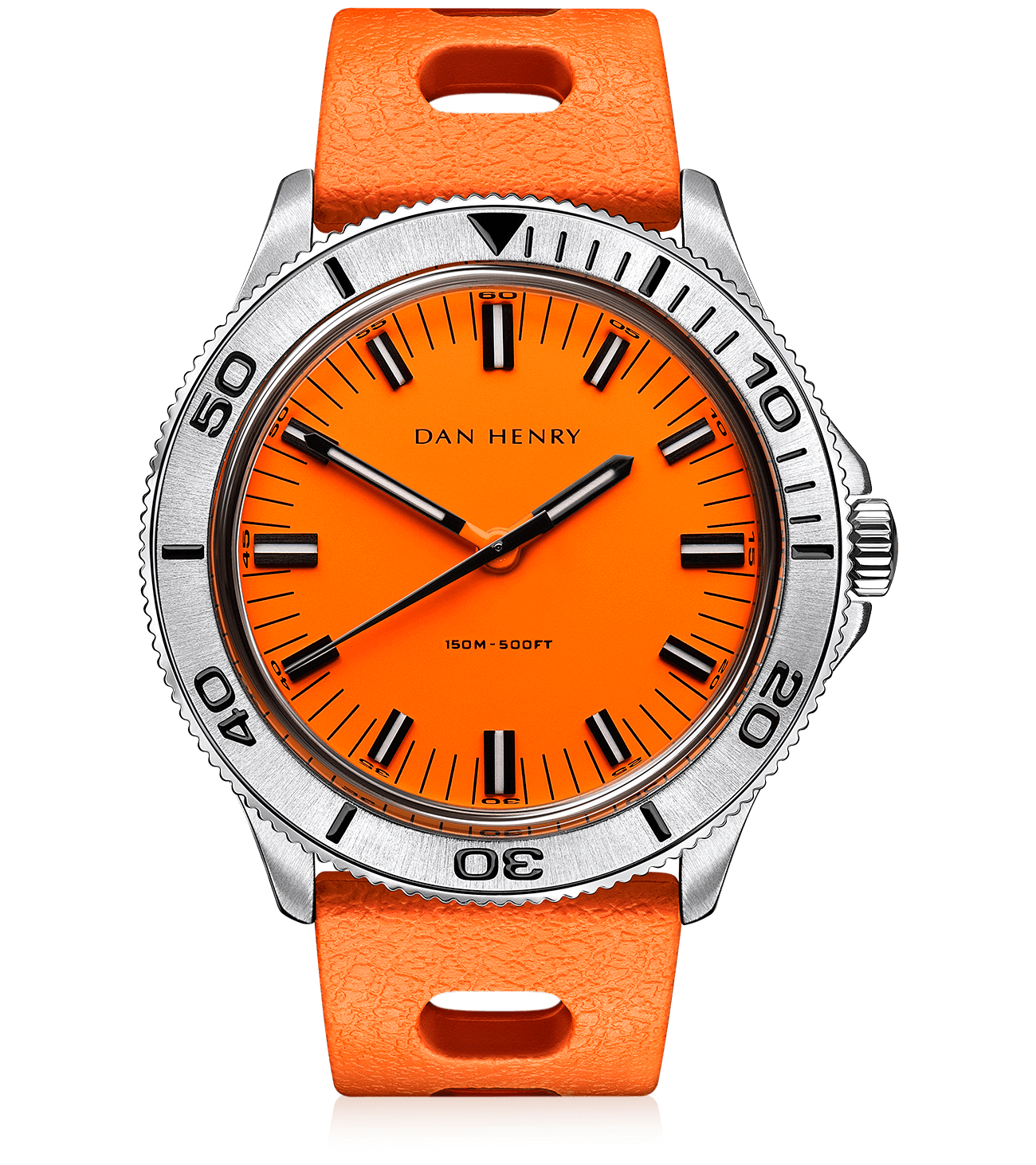 Orange Steel / Quartz / Tropic / 39mm / No Date