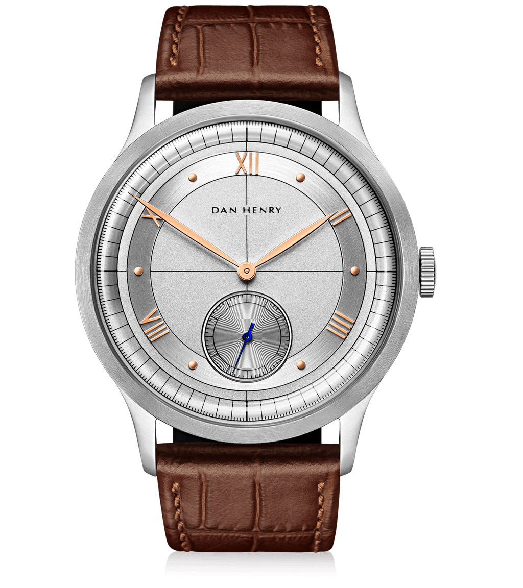 Dan Henry 1947 クォーツ 限定0478/1947 青秒針 1947 Dress Watch