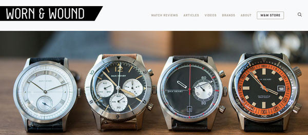 Introducing the Dan Henry Collection, a Vintage-Watch Lover’s Affordable Take on New Vintage