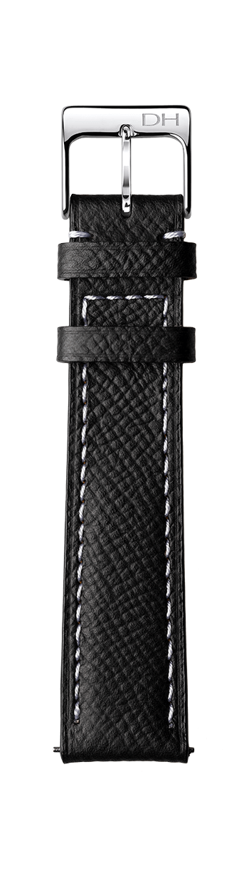 strap-top_black/white-stitch/18mm