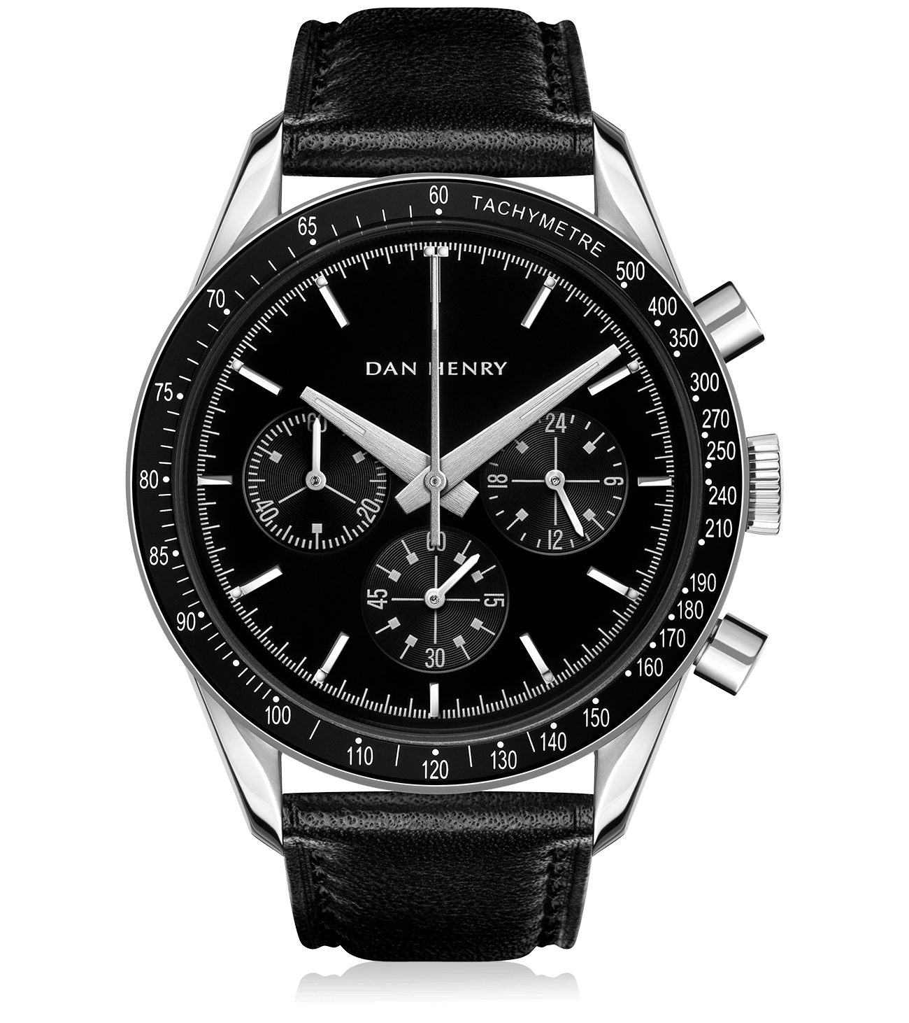 Black / 39mm / No Date