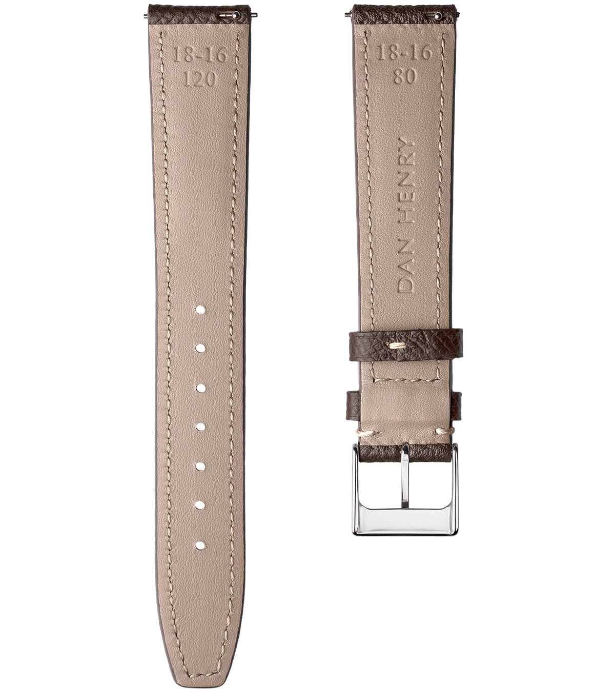 Coffee/Beige Stitch/18mm