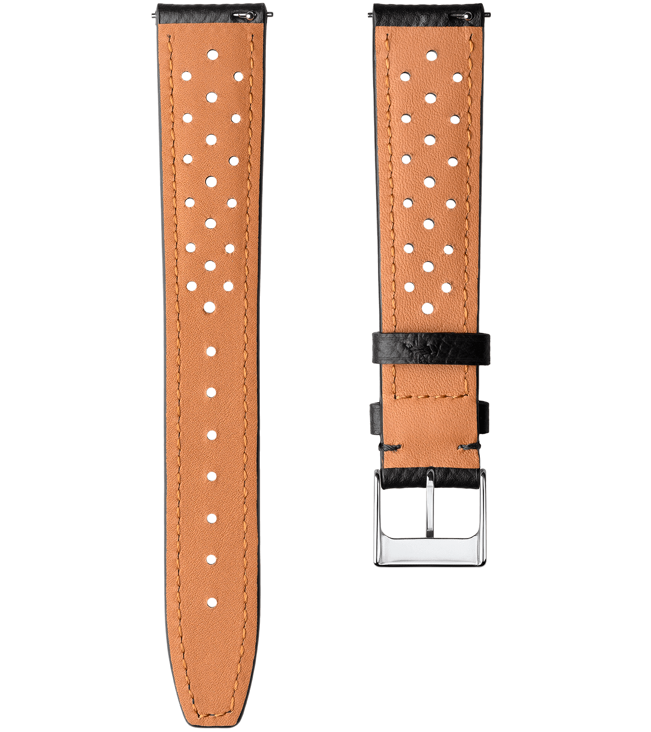 Black/Black Stitch/18mm