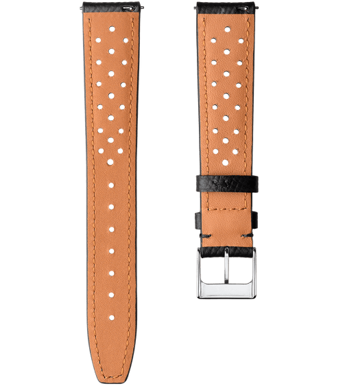 Black/Black Stitch/18mm