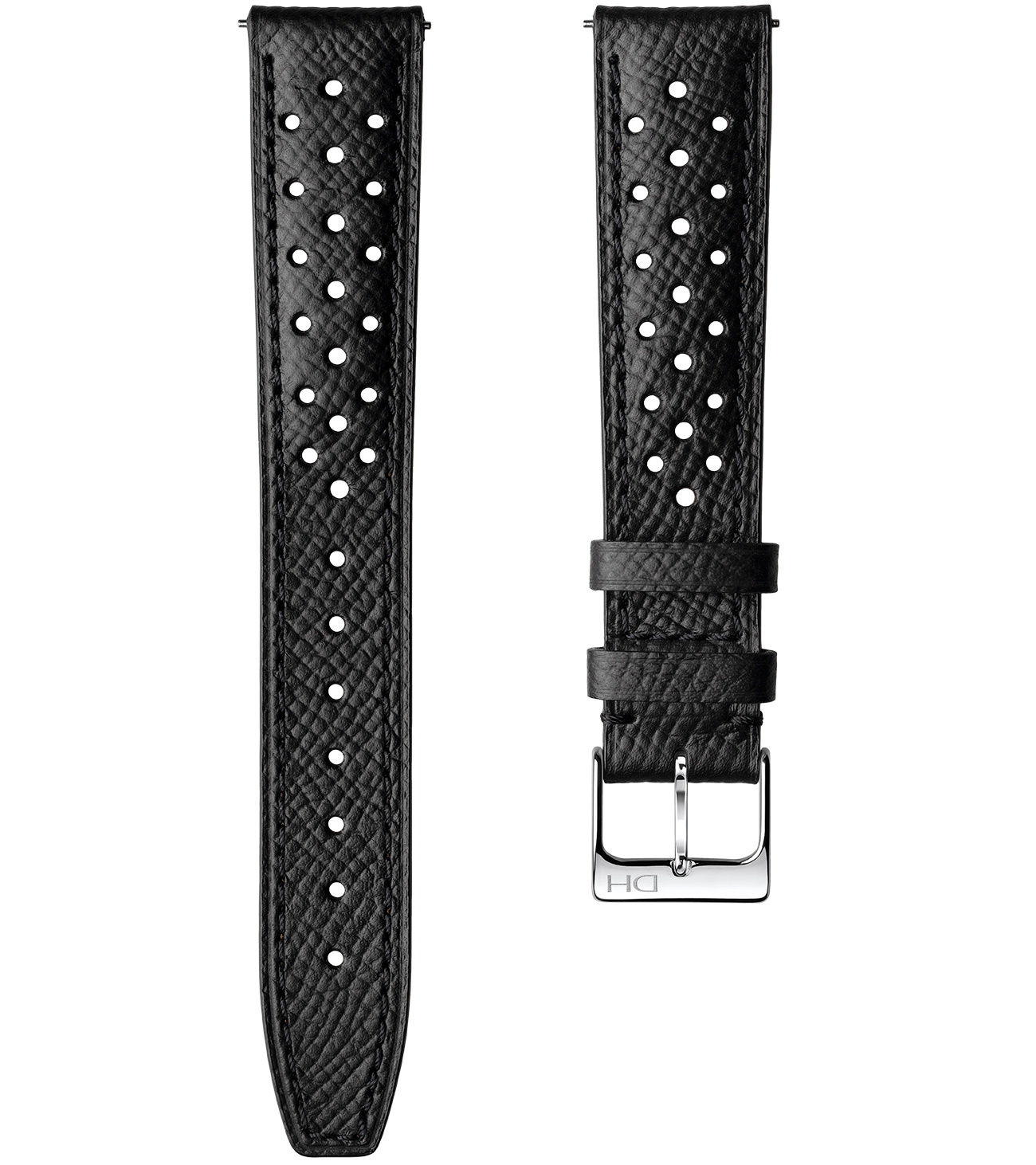 Black/Black Stitch/18mm