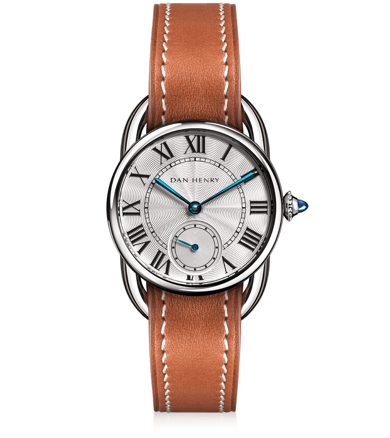 Silver / Tan Strap|strap-2-Silver-Tan-Strap-28.5mm