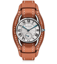 dan-henry-watches-Silver-Tan-Strap-28.5mm