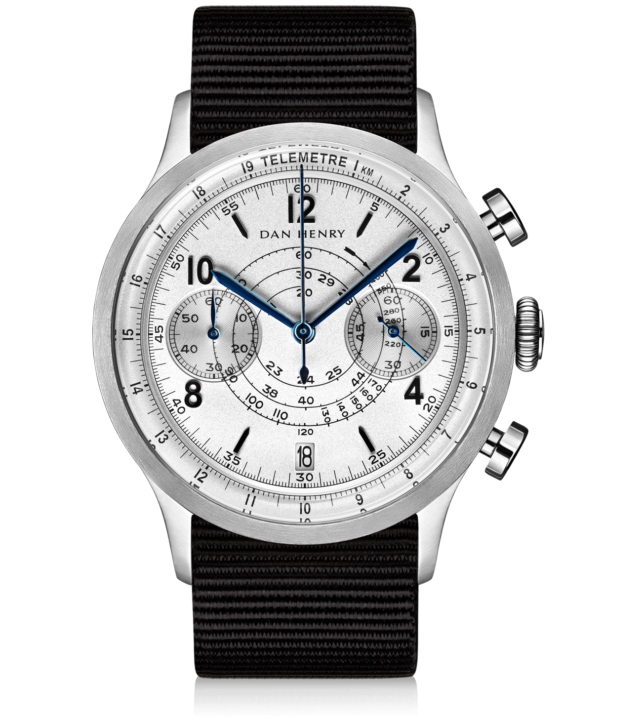 Silver/Date|Strap-2-Silver-41mm-Date