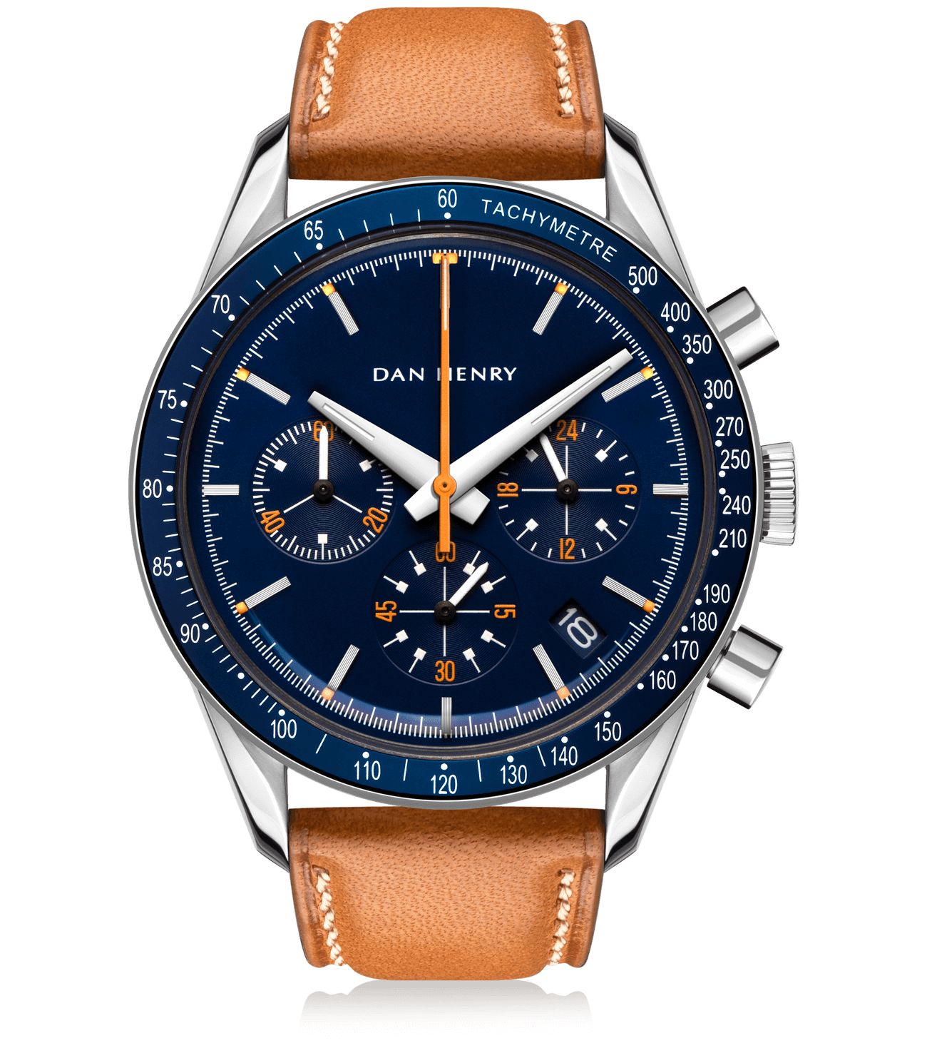 Blue/Date|Strap-2-Blue-39mm-Date