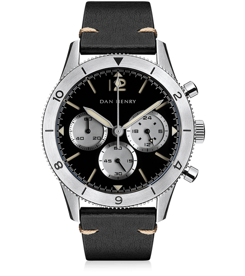 Black Steel / 40mm / No Date