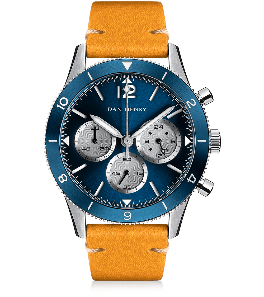 1963 Pilot Chronograph Dan Henry Vintage Watches