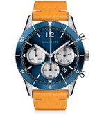 Blue / 42.5mm / Date