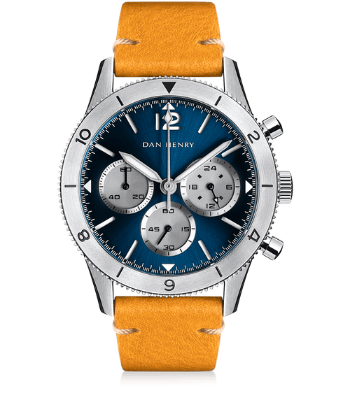 Blue Steel / 40mm / No Date