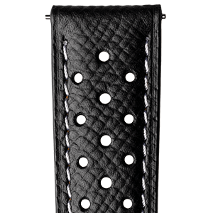 strap-tip_black/white-stitch/18mm