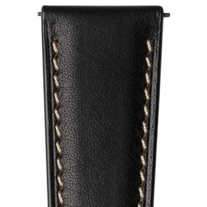 strap-tip_black/beige-stitch/22mm
