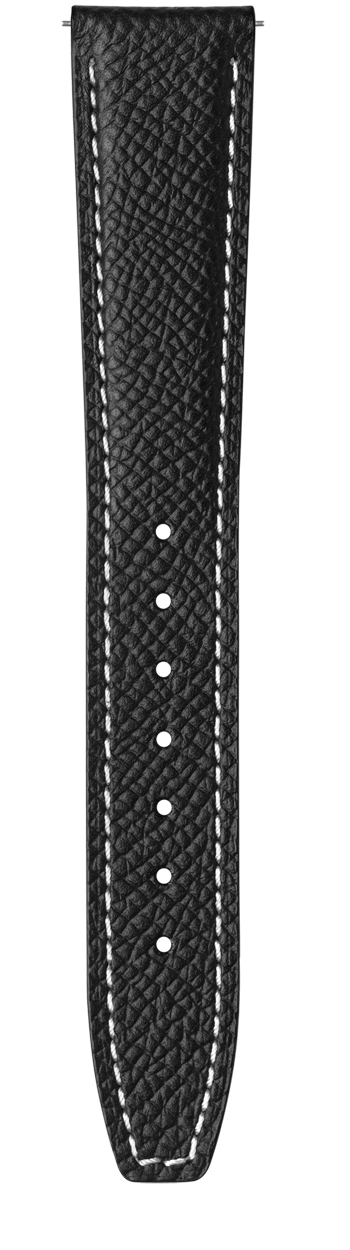 strap-bottom_black/white-stitch/19mm