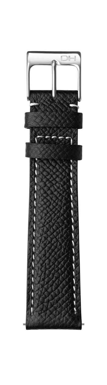 strap-top_black/white-stitch/19mm