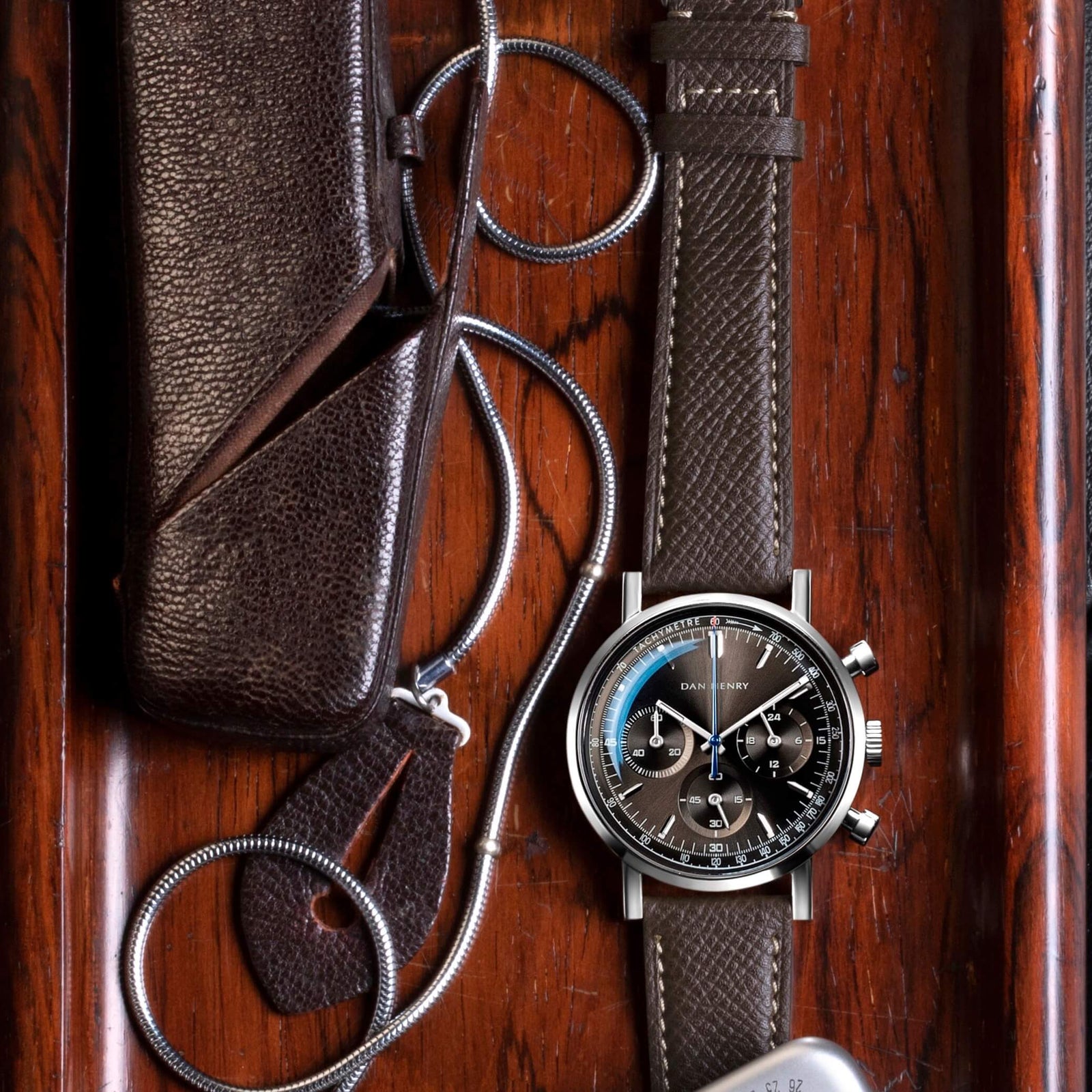 Coffee/Beige Stitch/19mm