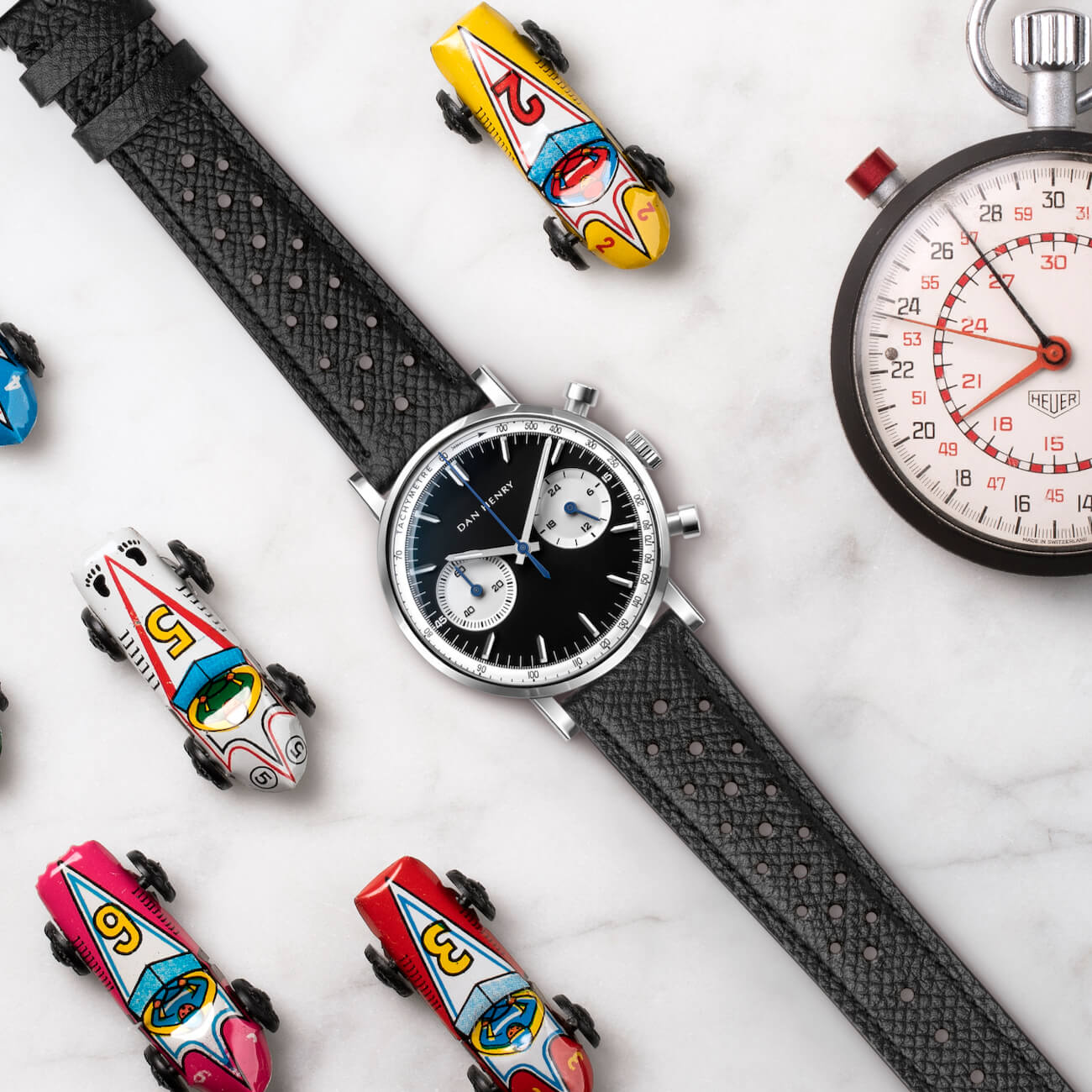 Black/Black Stitch/19mm