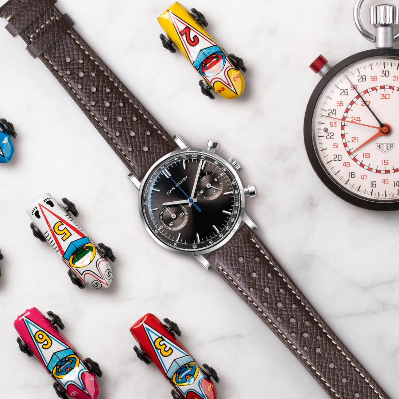 Coffee/Beige Stitch/19mm