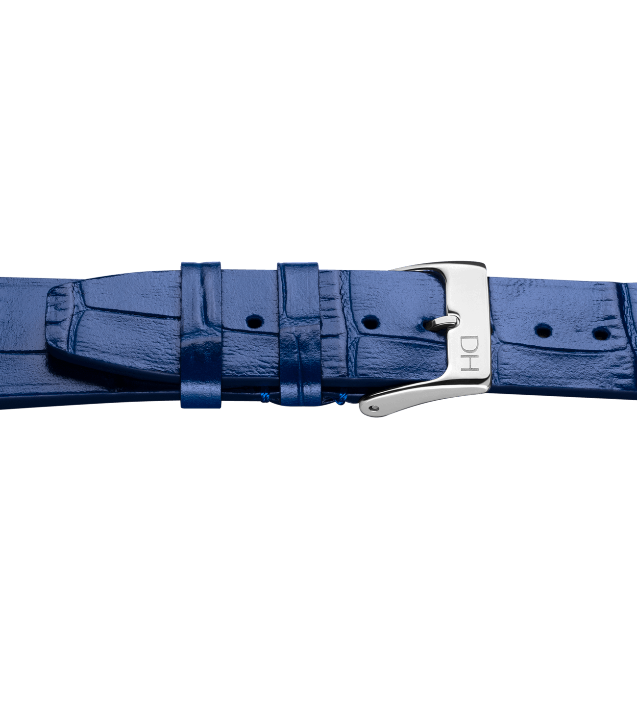 Croco Royal Blue/20mm