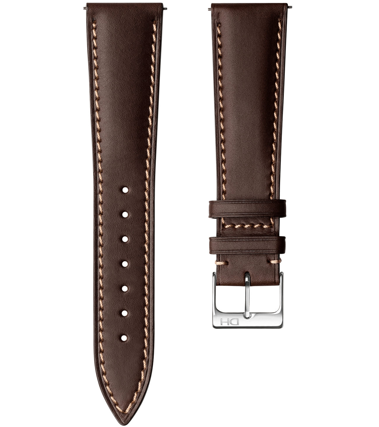 Coffee/Beige Stitch/22mm