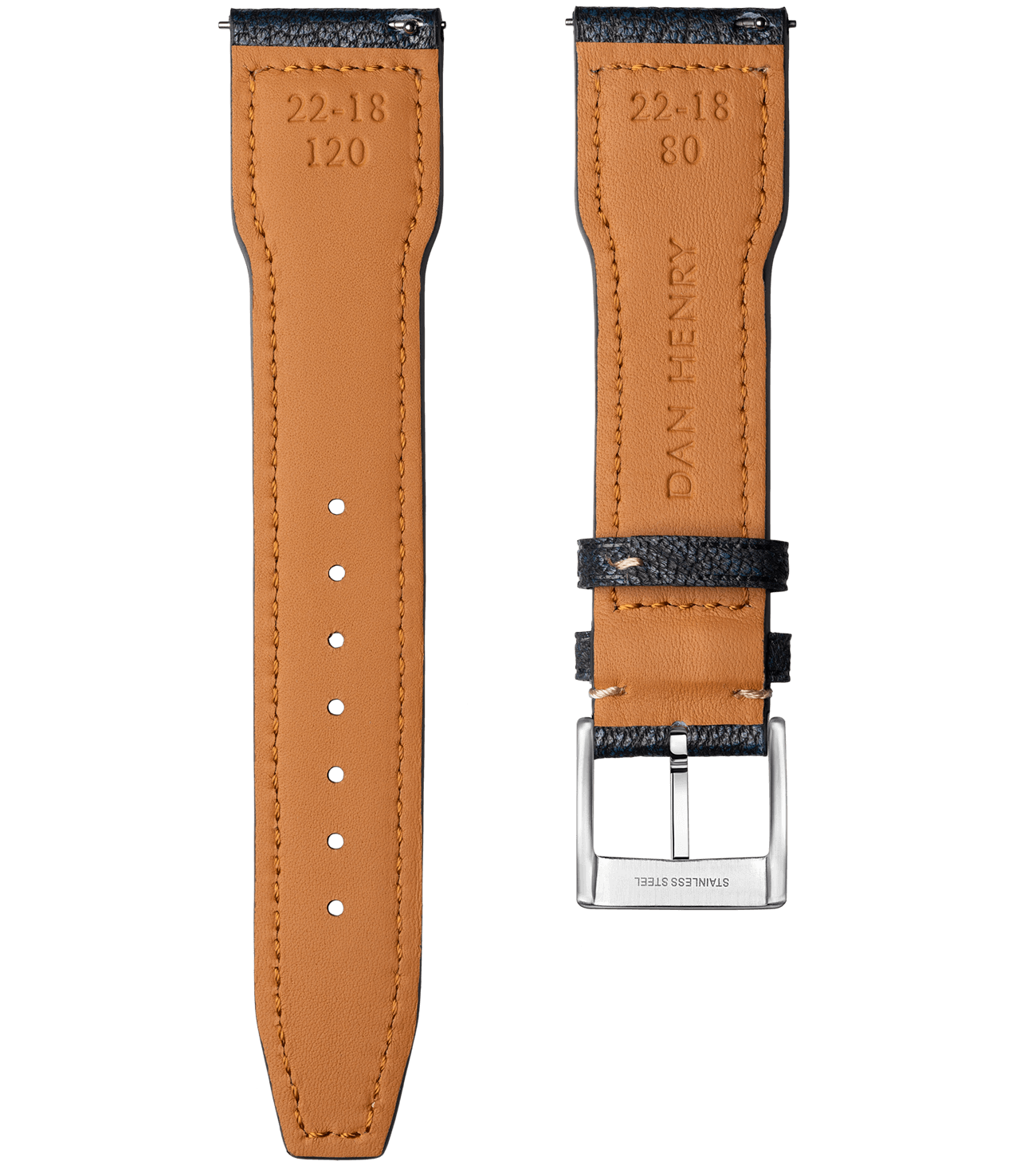 Navy Blue/22mm/Regular