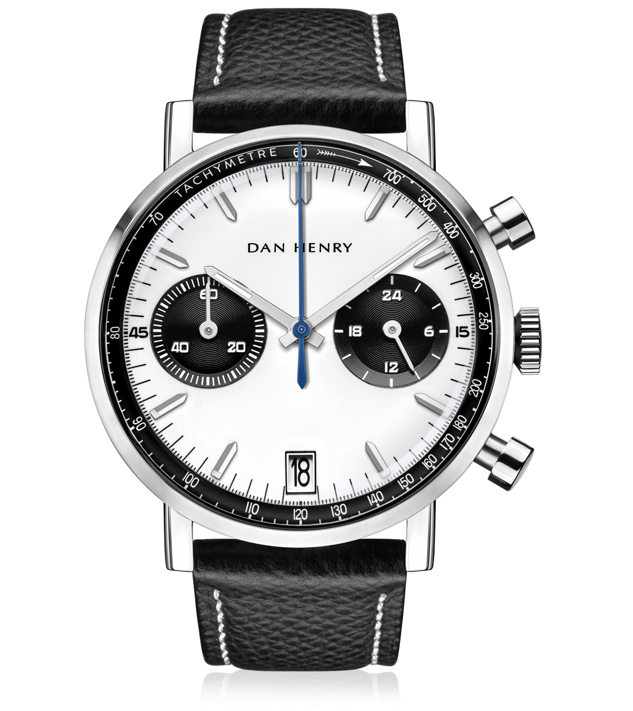 White Panda Bicompax/Date|strap-2-white-panda-bicompax-38mm-date