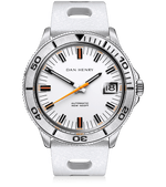 White Steel / Automatic / Tropic / 39mm / Date