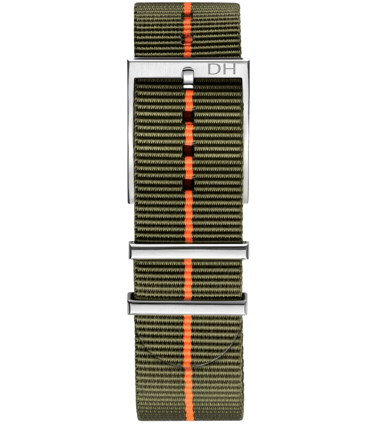 Dark Green/Orange Line/22mm