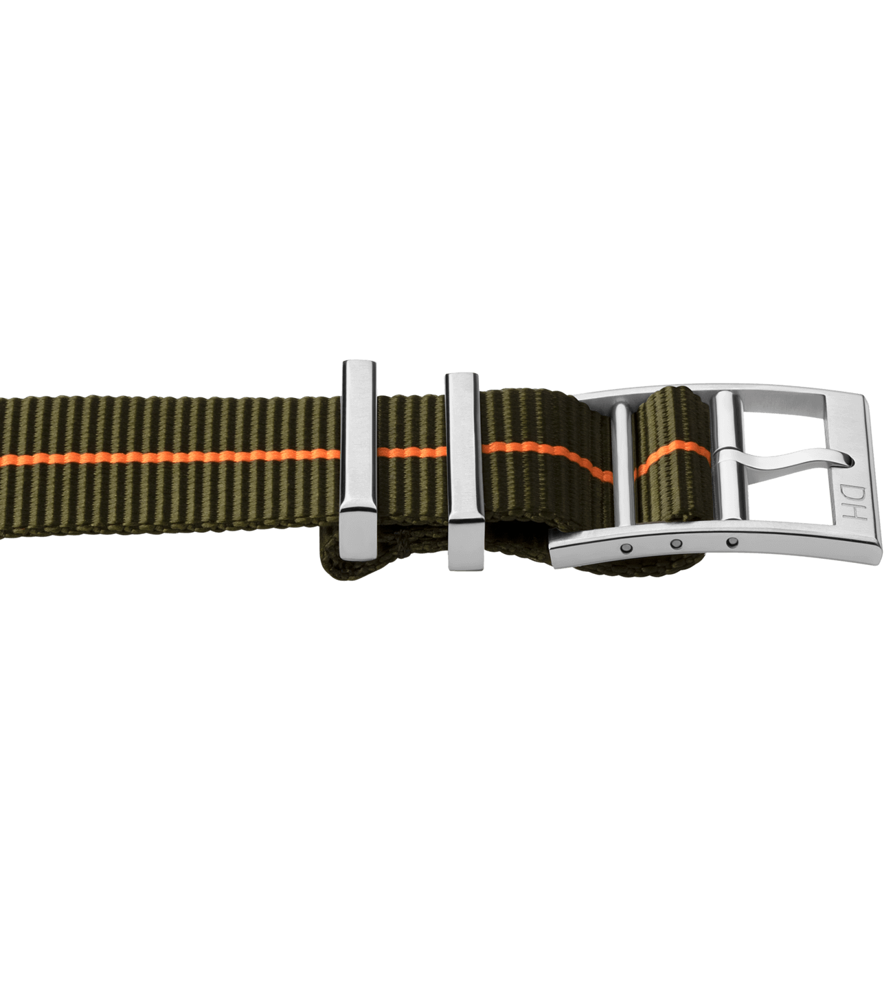 Dark Green/Orange Line/22mm