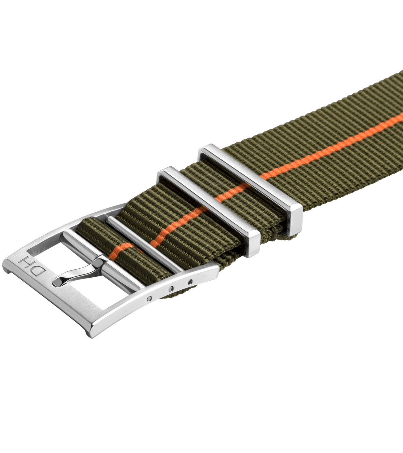 Dark Green/Orange Line/22mm