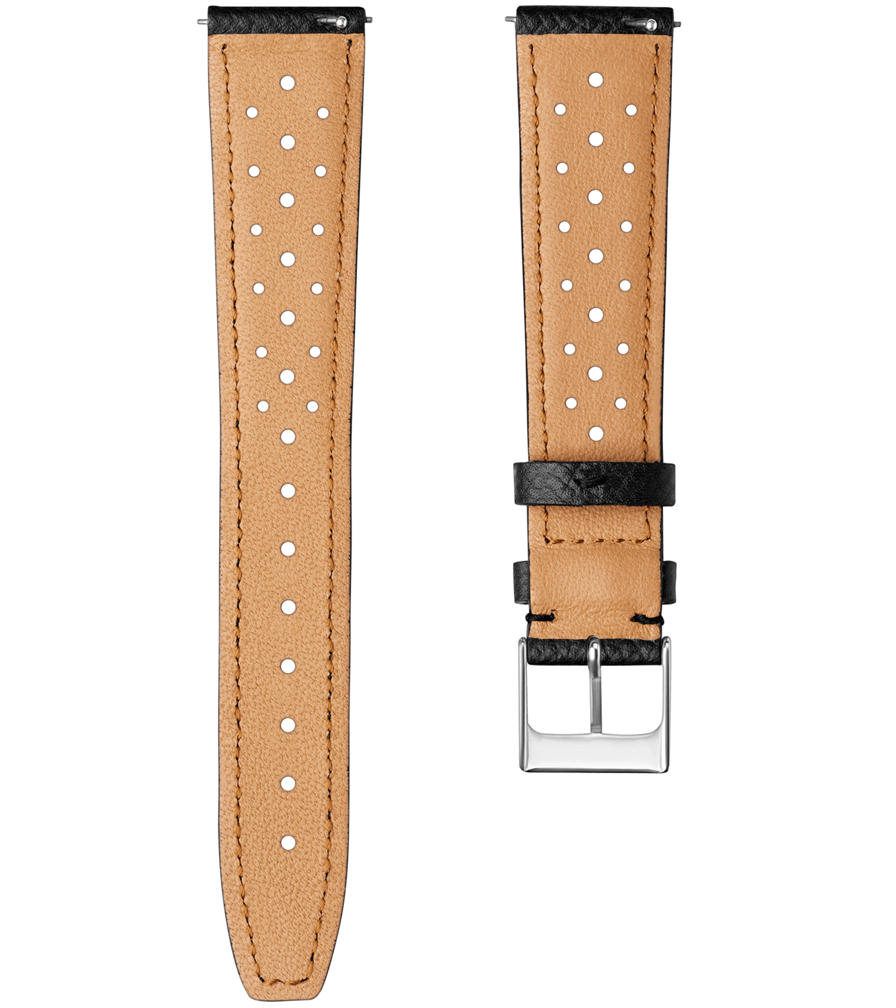 Black/Black Stitch/19mm