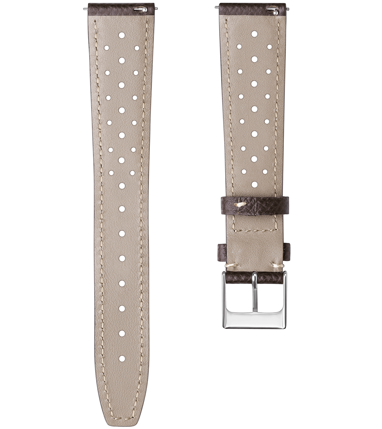 Coffee/Beige Stitch/19mm