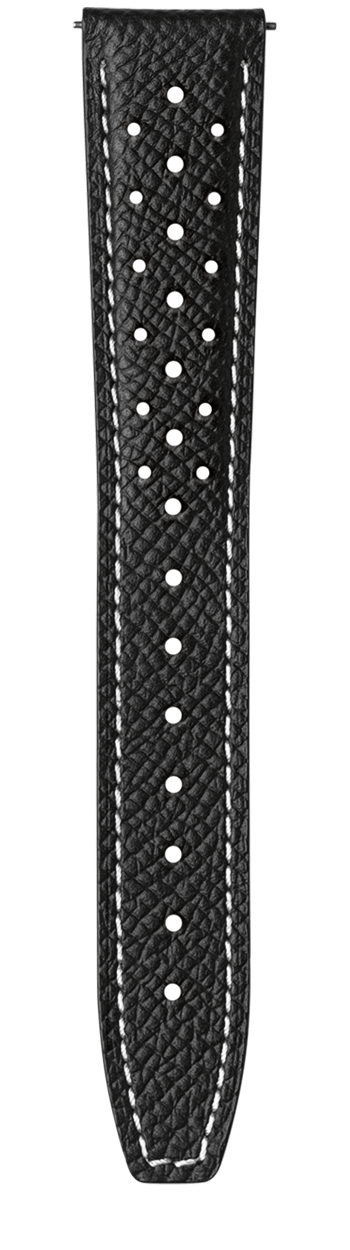 strap-bottom_black/white-stitch/19mm